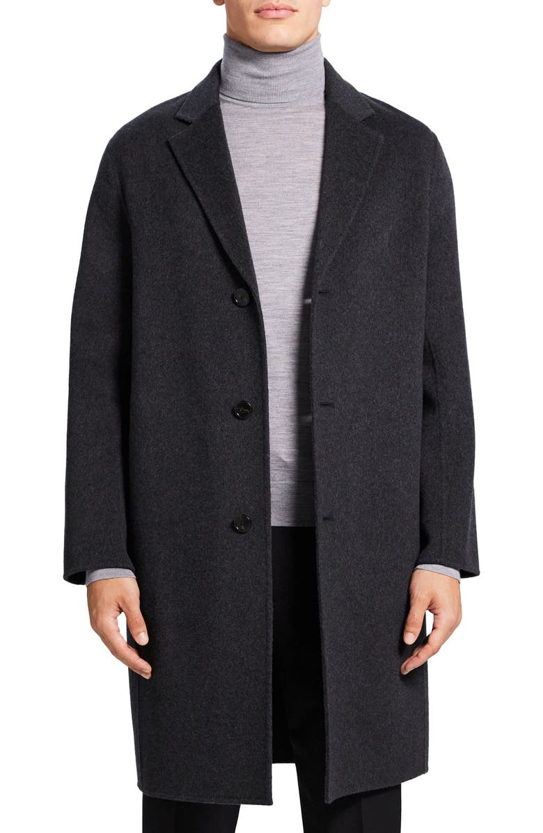 Theory Luxe Suffolk Double Faced Wool Blend Jacket, Alternate, color,