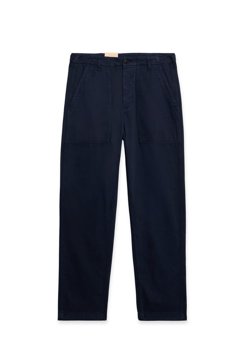 Newfatigue Cotton Fatigue Trousers, Main, color, BLUE