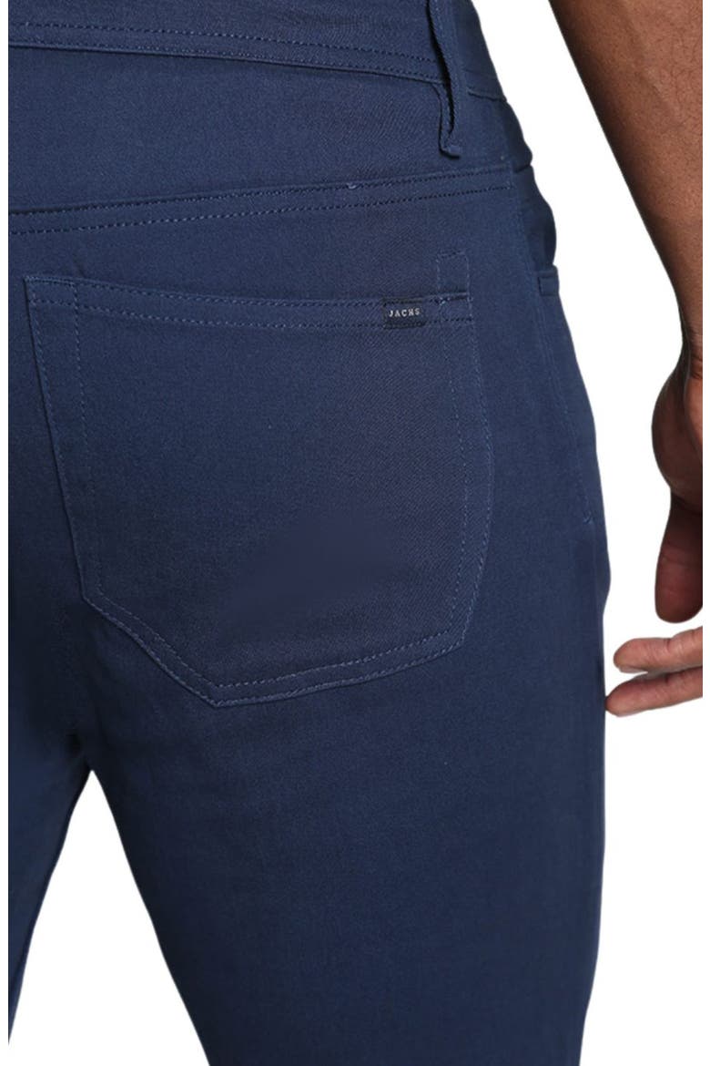 Straight Leg Stretch 5-Pocket Pants, Alternate, color, NAVY