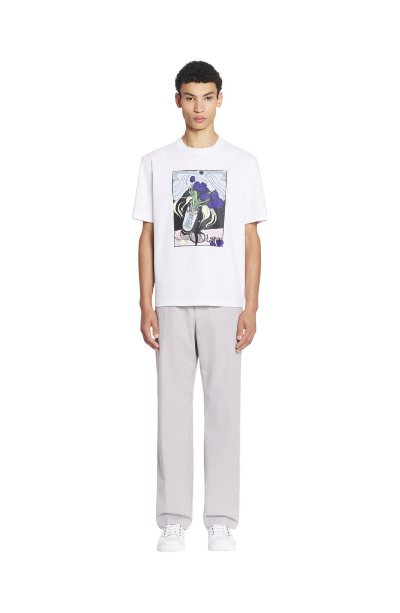 Lanvin Printed T-Shirt, Main, color, 