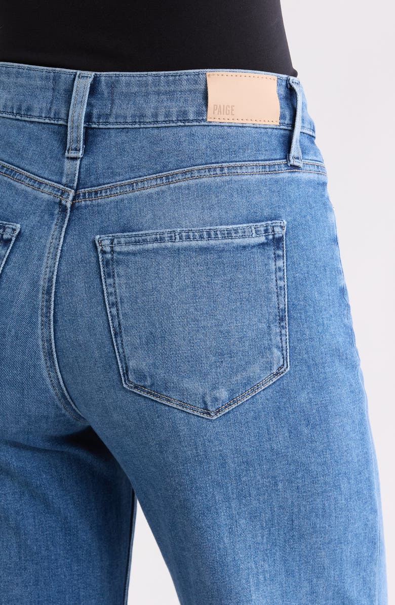 PAIGE Anessa High Waist Ankle Wide Leg Jeans, Alternate, color, Freeride