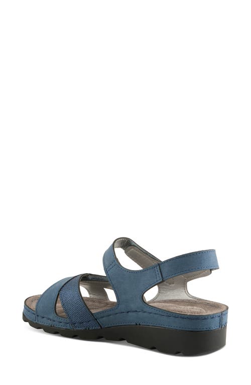 Flexus By Spring Step Orwell Sandal In Blue