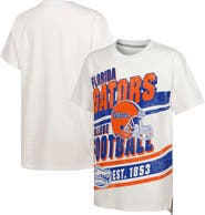Outerstuff Youth Outerstuff White Florida Gators Let's Get Loud Oversized T-Shirt