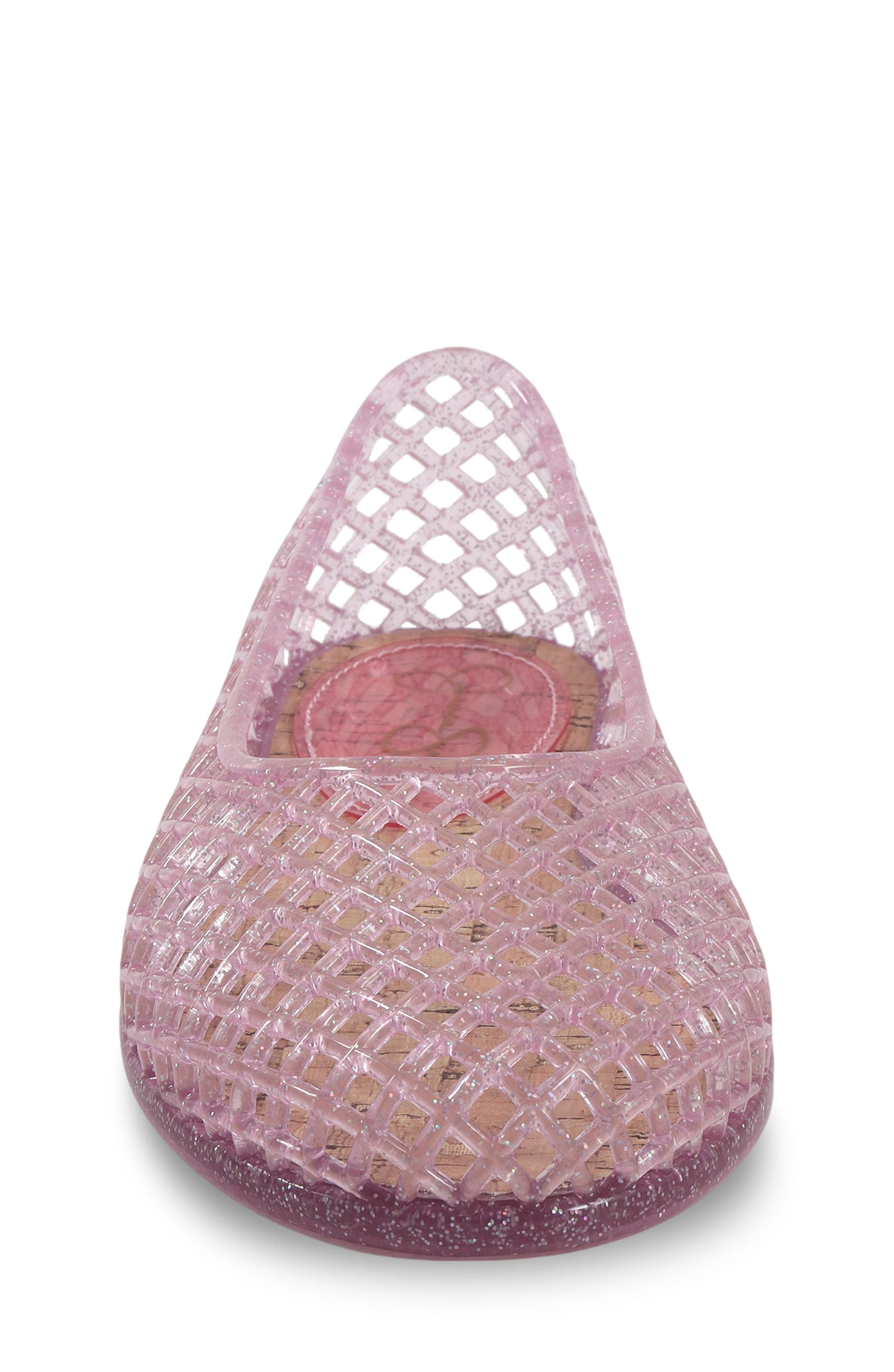 Kids' Jelly Flat, Alternate, color, PINK