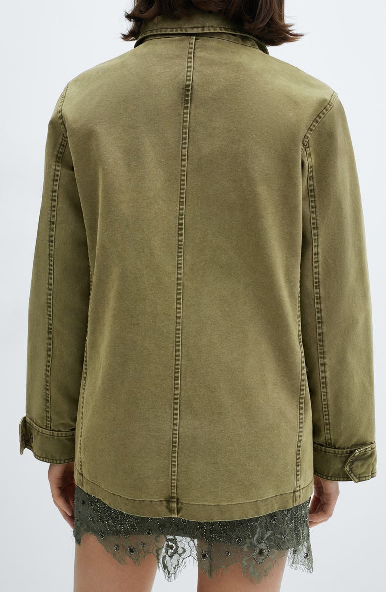 MANGO Caracas Overshirt, Alternate, color, 