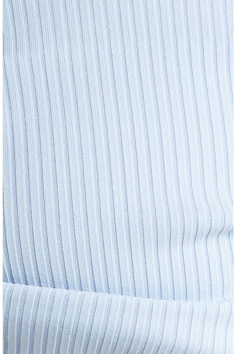 Hayden Knotted Rib Bikini Top, Alternate, color, PERI RIB
