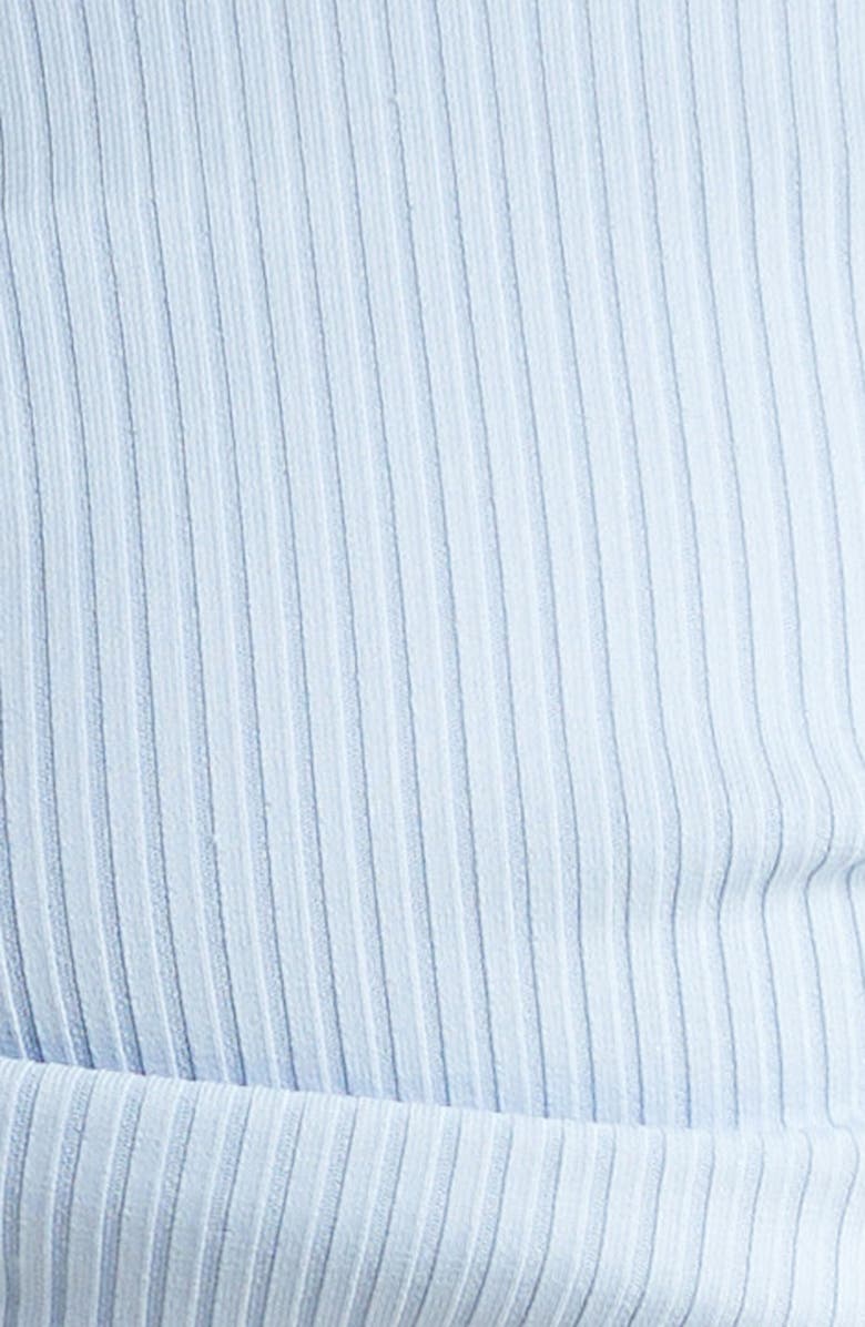 MONTCE Hayden Knotted Rib Bikini Top, Alternate, color, Peri Rib