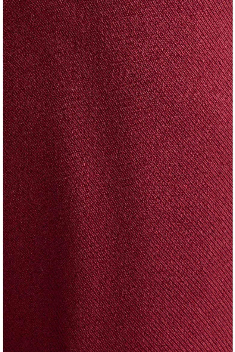 Bell Bottom Flare Leg Pants, Alternate, color, CRANBERRY