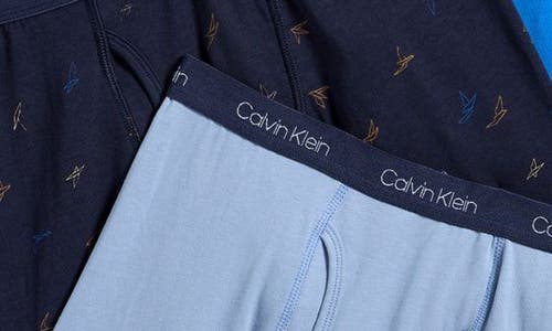 Calvin Klein Kids' Assorted 5-pack Boxer Briefs In Calvin Paper Airplane