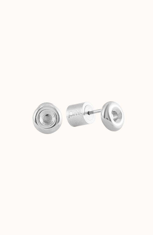 Joiana Jewelry Donut Earrings In Metallic
