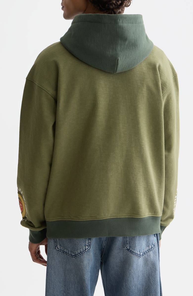 Scotch & Soda The 40th Anniversary Hoodie, Alternate, color, Olivine