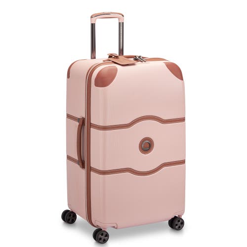 DELSEY PARIS DELSEY PARIS CHATELET AIR 2.0 MEDIUM CHECKED-26 INCH HARDSIDE LUGGAGE TRUNK WITH SPINNER WHEELS 