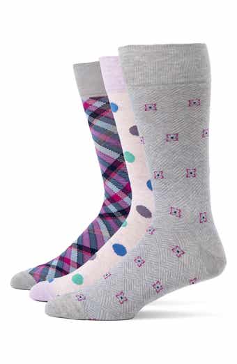 Lorenzo Uomo 3-Pack Assorted Dress Socks