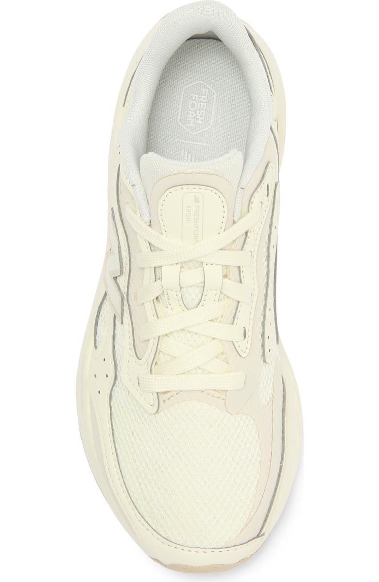 New Balance Fresh Foam Arishi V4 Running Shoe, Alternate, color, Angora/ Timberwolf