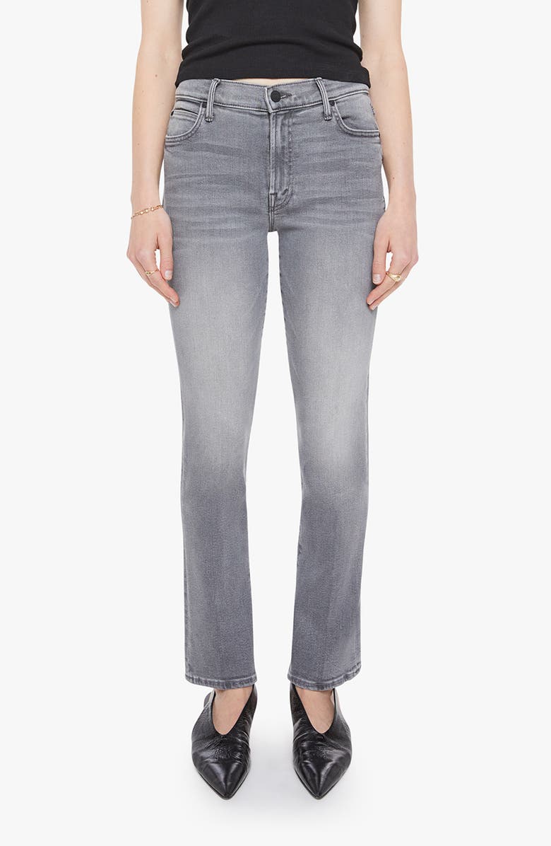 MOTHER The Rascal Hover Mid Rise Straight Leg Jeans, Main, color, Escape Goat