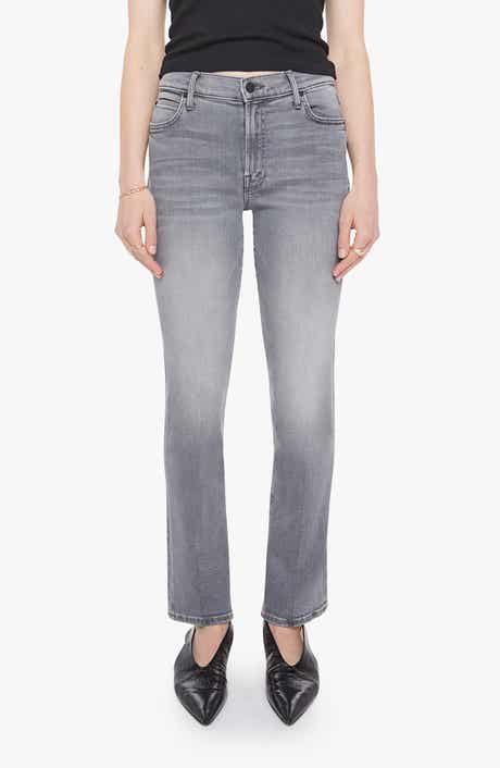 MOTHER The Rascal Hover Mid Rise Straight Leg Jeans