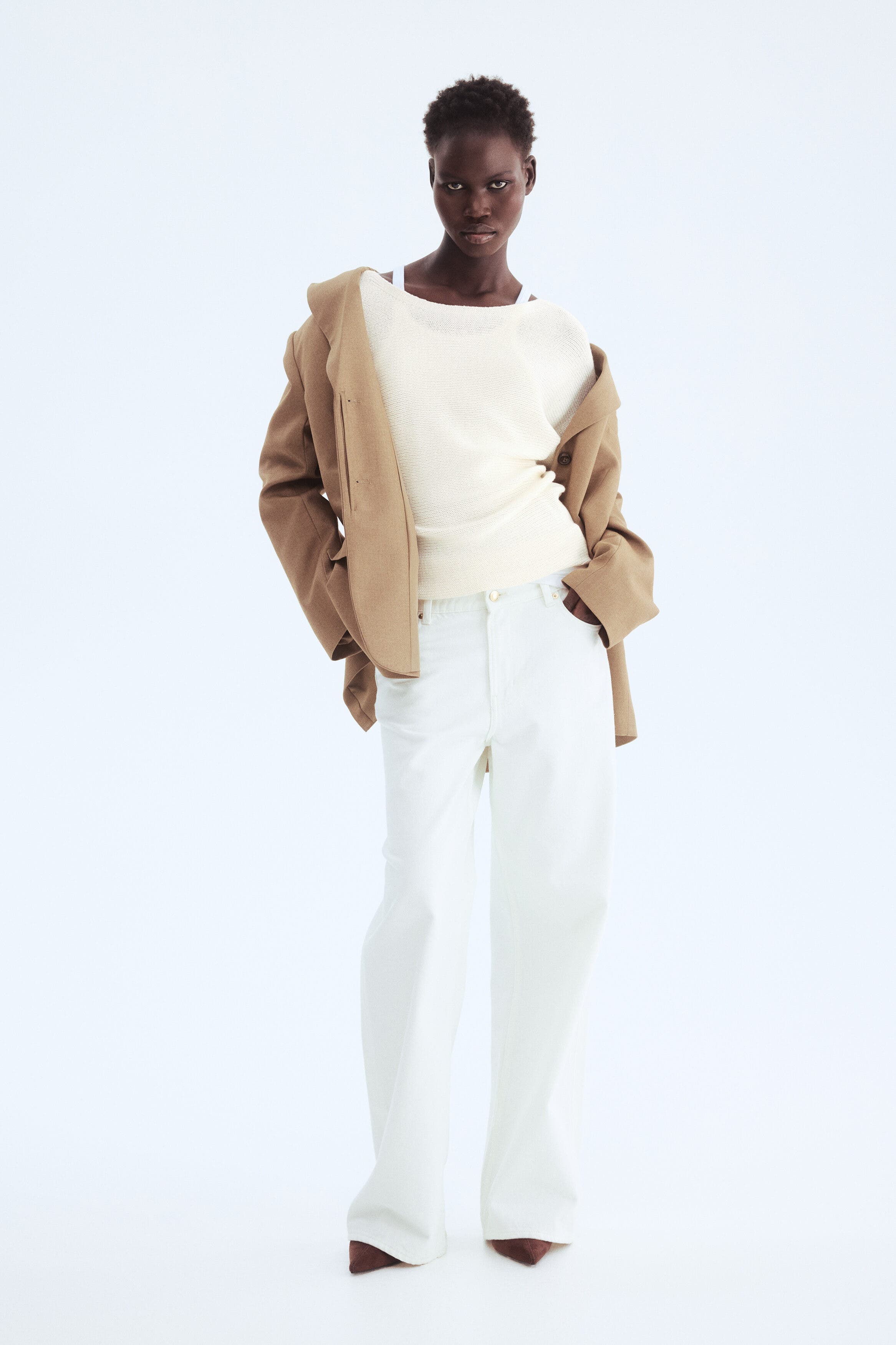 Boat-neck Jumper - image 2