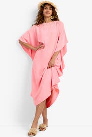 Trina Turk Neena Rhinestone Caftan Dress