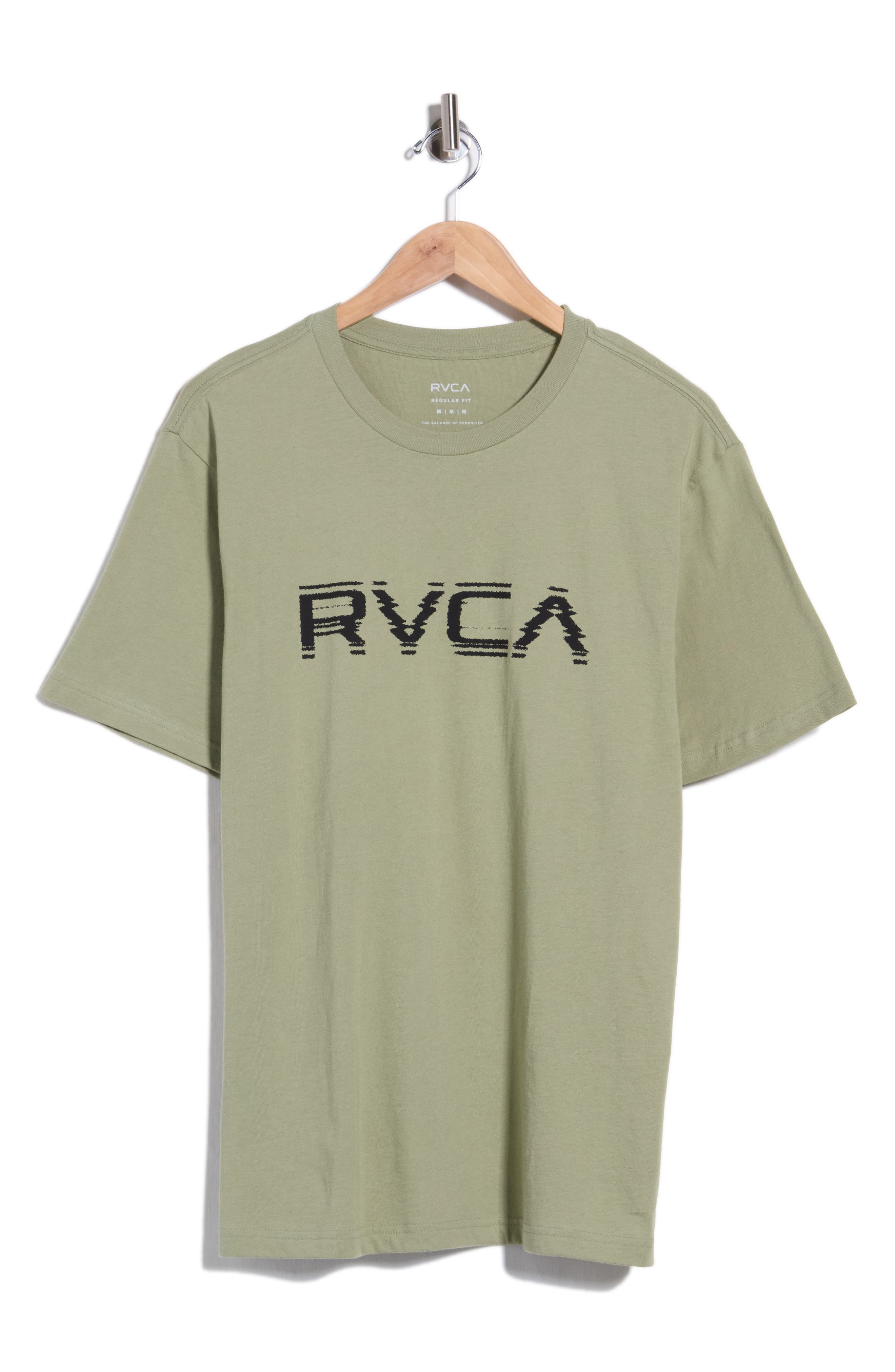 Big RVCA Glitch Graphic T-Shirt