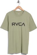 RVCA Big RVCA Glitch Graphic T-Shirt