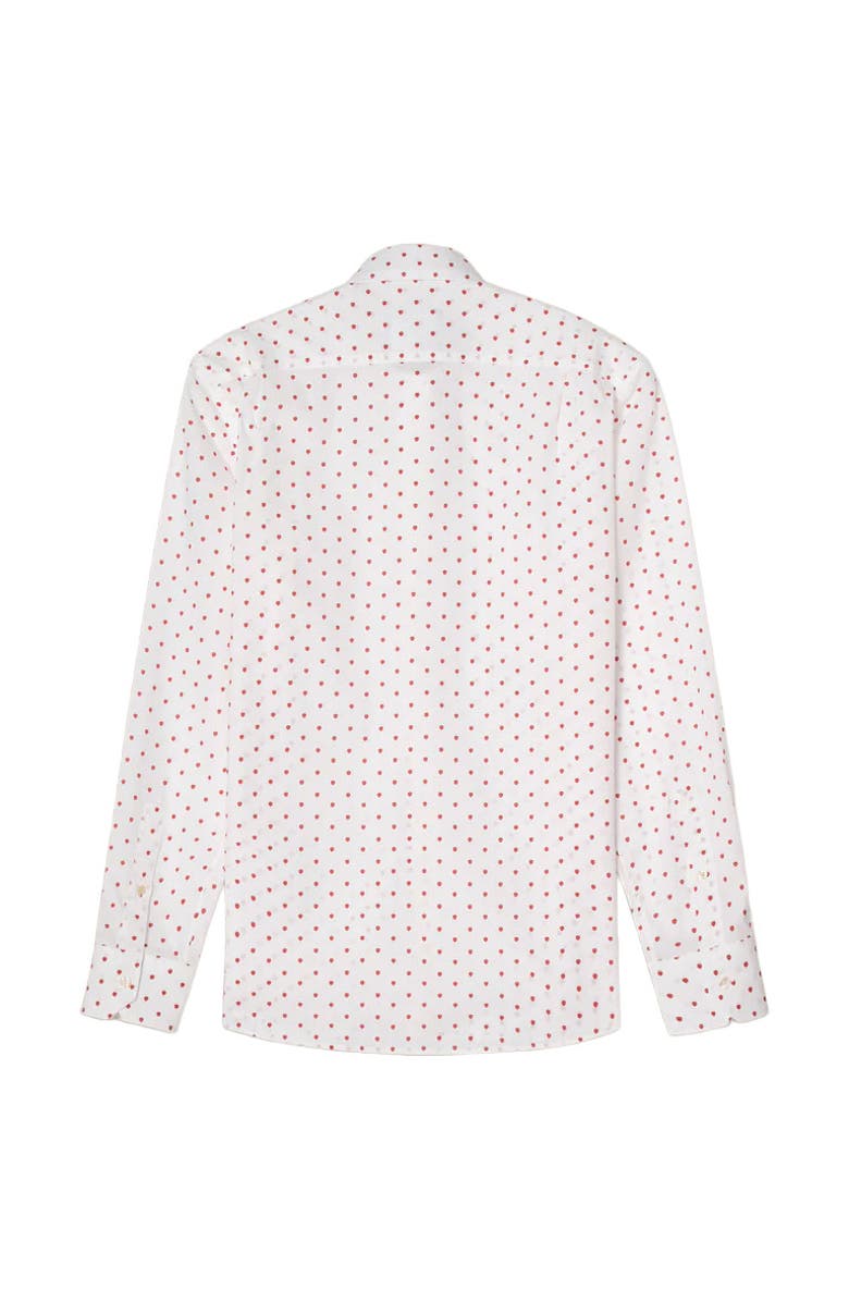 Robert Talbott Reynolds Strawberry Print Contemporary Fit Shirt, Alternate, color, 