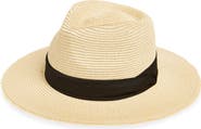 Nordstrom Fray Edge Packable Panama Hat