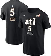 Nike Men's Nike Angel Reese Black Atlanta Dream Name & Number Rebel Edition T-Shirt