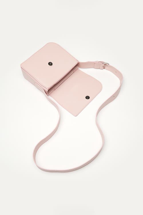 Shop Want Les Essentiels De La Vie Want Les Essentiels Arch Smooth Leather Crossbody Bag In Blush
