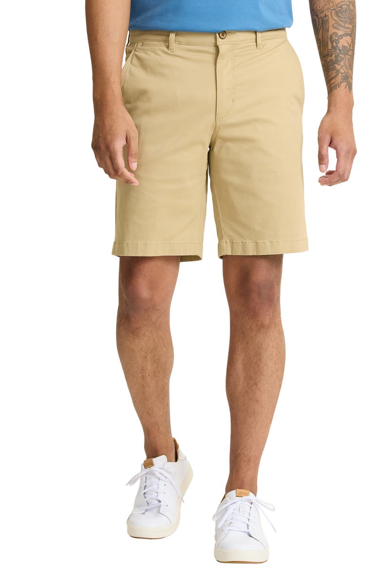 Tommy Bahama Boracay<sup>®</sup> Island Flat Front Stretch Shorts, Main, color, Stone Khaki