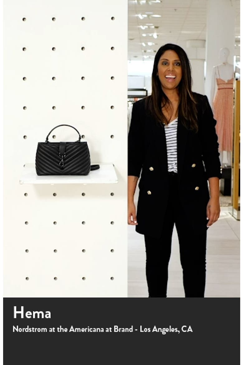 Edie Leather Top Handle Satchel video