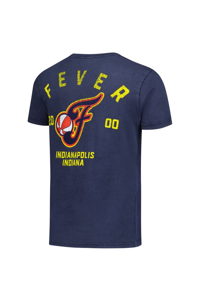 Unisex Stadium Essentials Heather Denim Indiana Fever Oversized Vintage Wash T-Shirt, Alternate, color, Denim