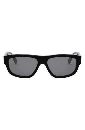 Diagonal 56mm Geometric Sunglasses