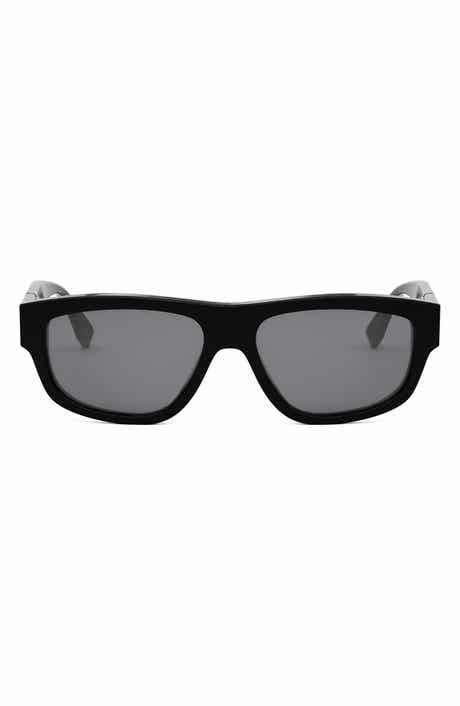 Diagonal 56mm Geometric Sunglasses
