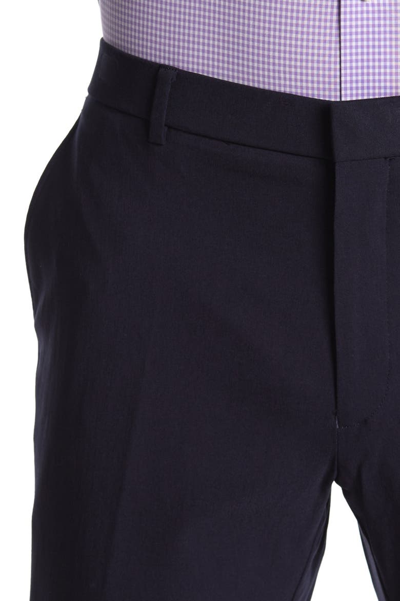Twill Tailored Suit Separate Pants, Alternate, color, NAVY TWILL