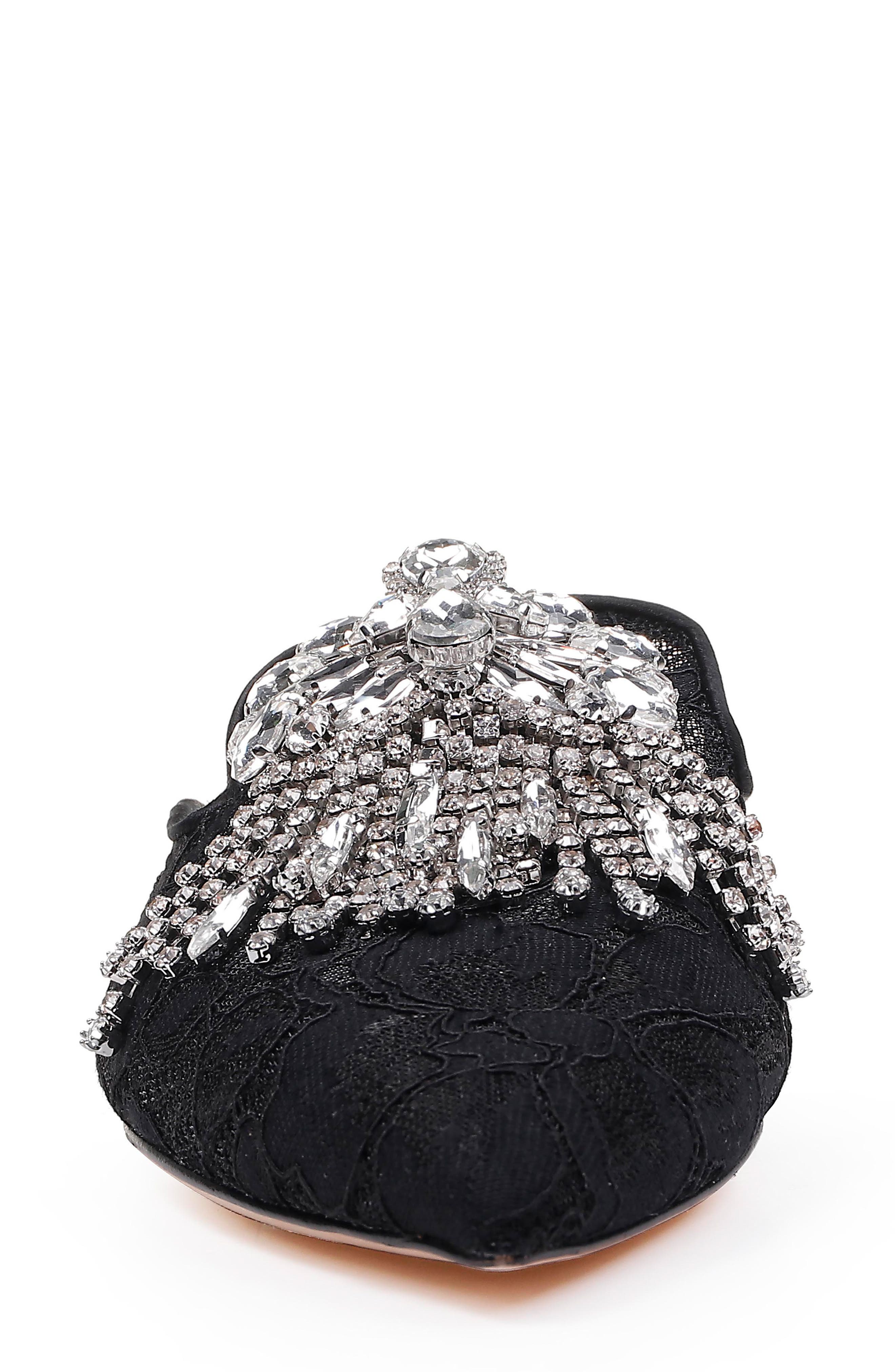 Badgley Mischka Collection Badgley Mischka Farley Embellished Mule, Alternate, color, 