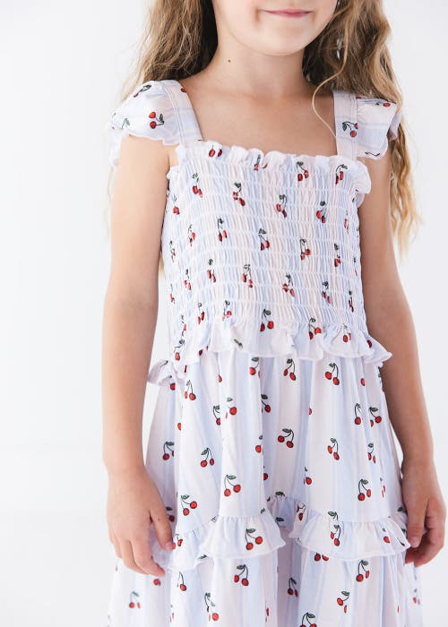 Charlie Lou Baby ® Ruffle Smocked Dress In White