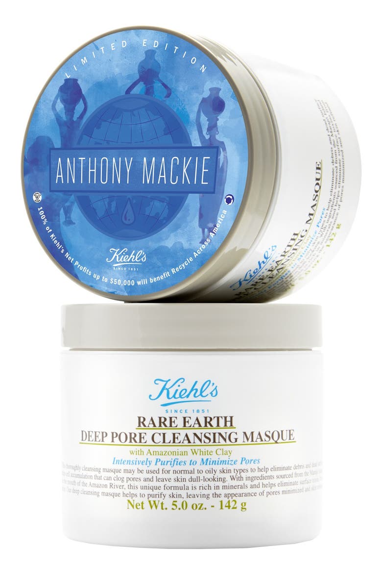 Anthony Mackie for Kiehl's Since 1851 'Rare Earth' Deep Pore Cleansing Masque (Limited Edition), Main, color, NO COLOR