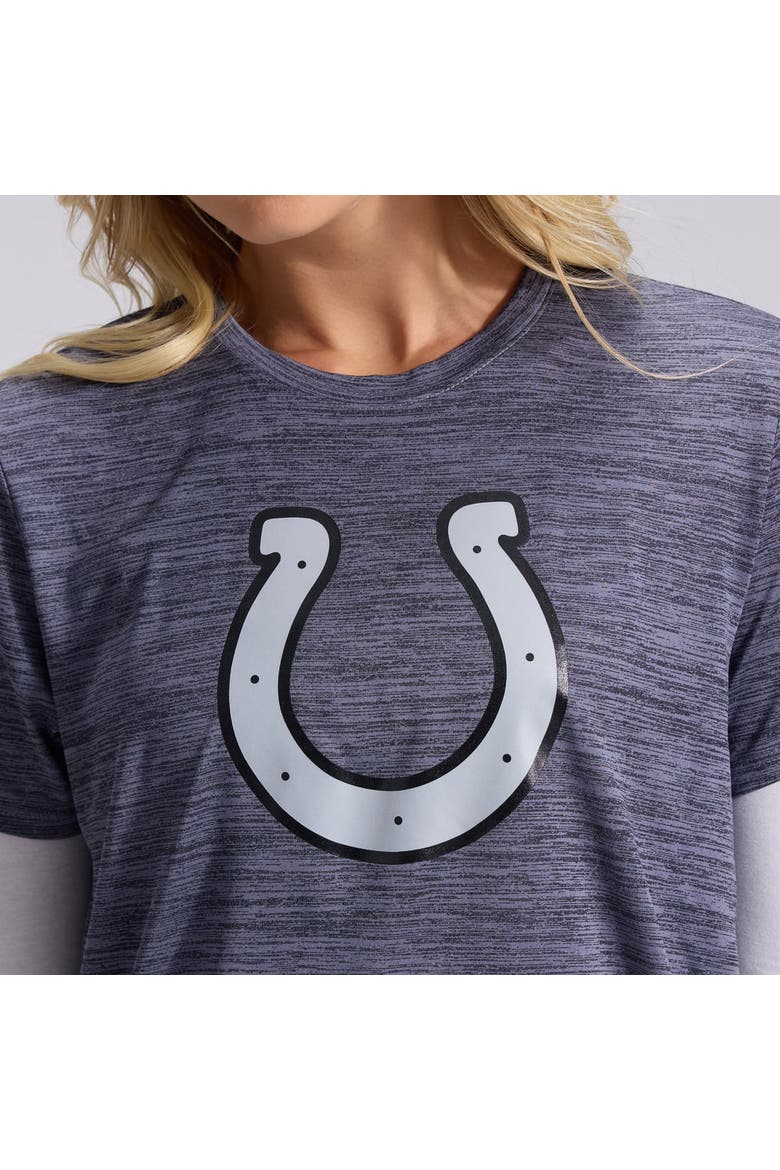 Women's Nike  Anthracite Indianapolis Colts 2026 Rivalries Collection Sideline Velocity Dri-FIT T-Shirt, Alternate, color, Anthracite