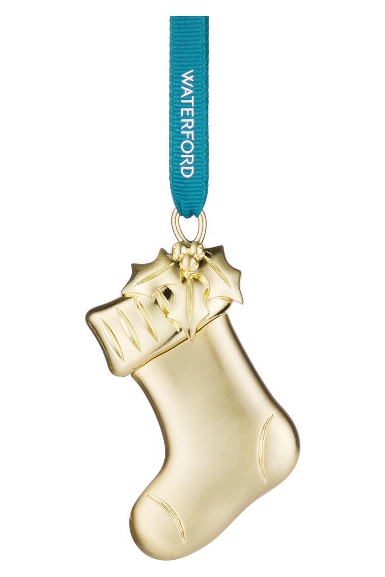 Stocking Golden Ornament, Alternate, color, NO COLOR