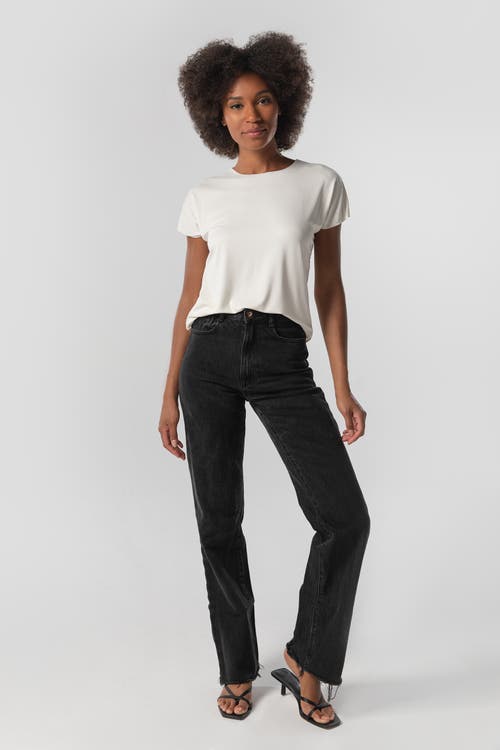 Kada The Cupro Infinity Tee Classic In White