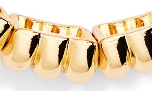 Tasha Set Of 3 Beaded Stretch Bracelets In Gold