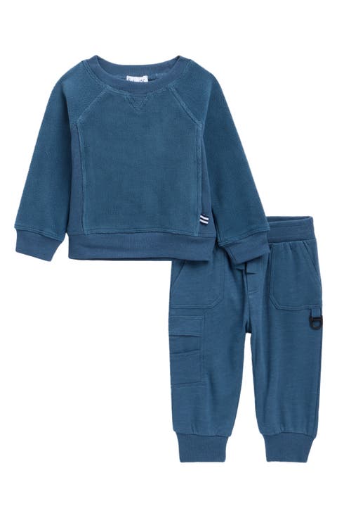 Exploration Cotton Blend Sweatshirt & Pants Set