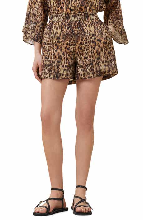 AllSaints Charli Linen & Silk Shorts