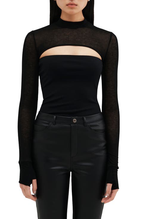 Graham Long Sleeve Bolero Top