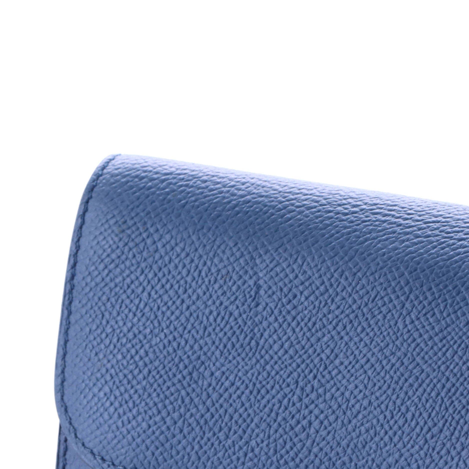 Constance Wallet Epsom Compact, Alternate, color, Blue