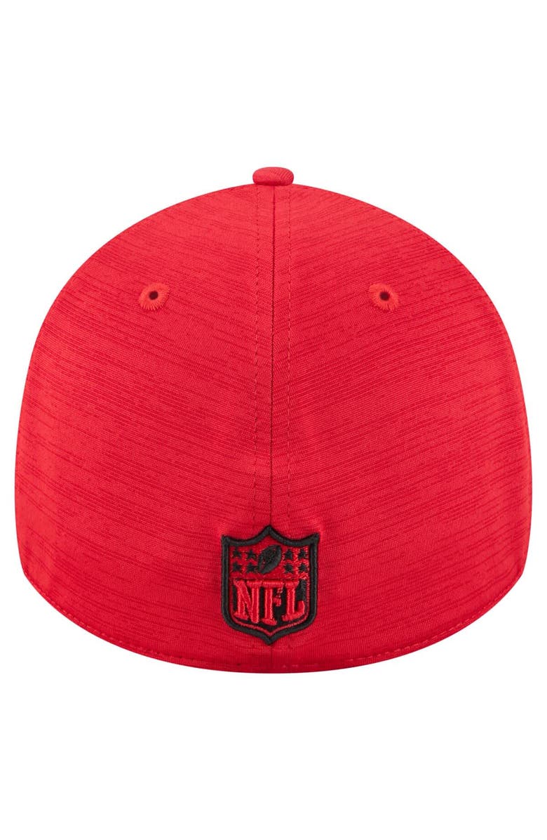 New Era Men's New Era Red Kansas City Chiefs Stripes 39THIRTY Flex Hat, Alternate, color, Red
