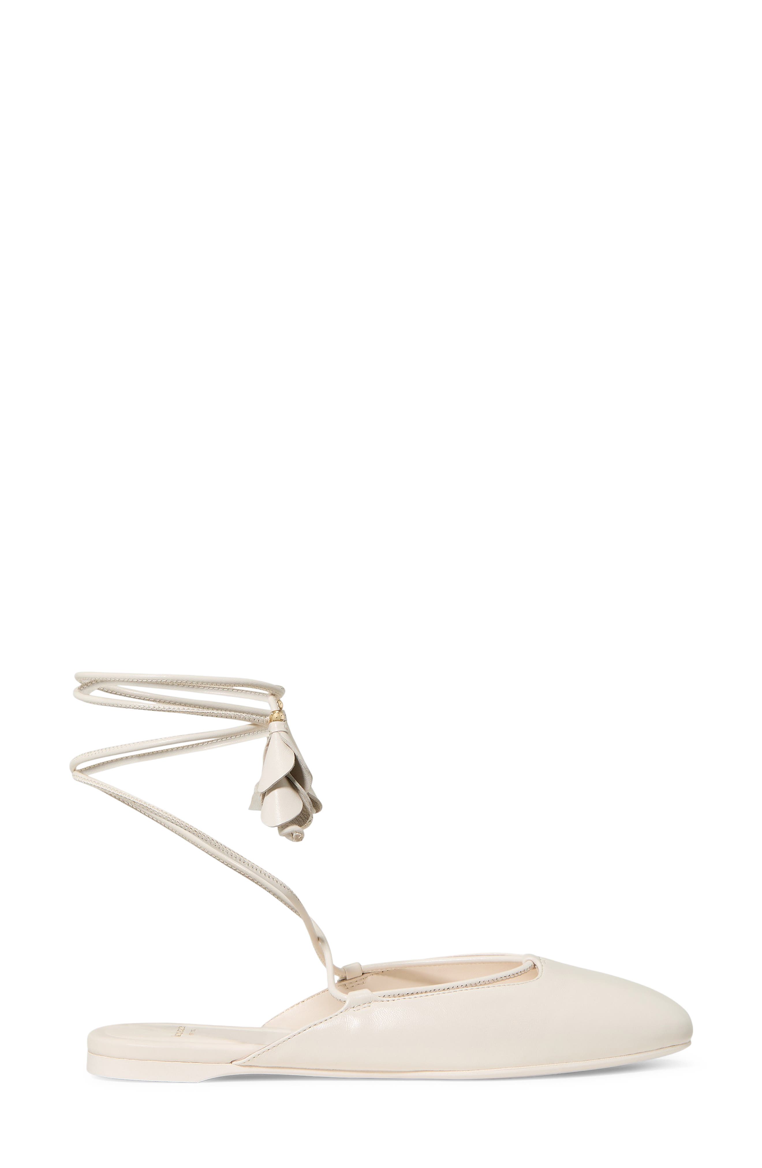 Kate Spade New York ankle wrap mule, Alternate, color, Cream.