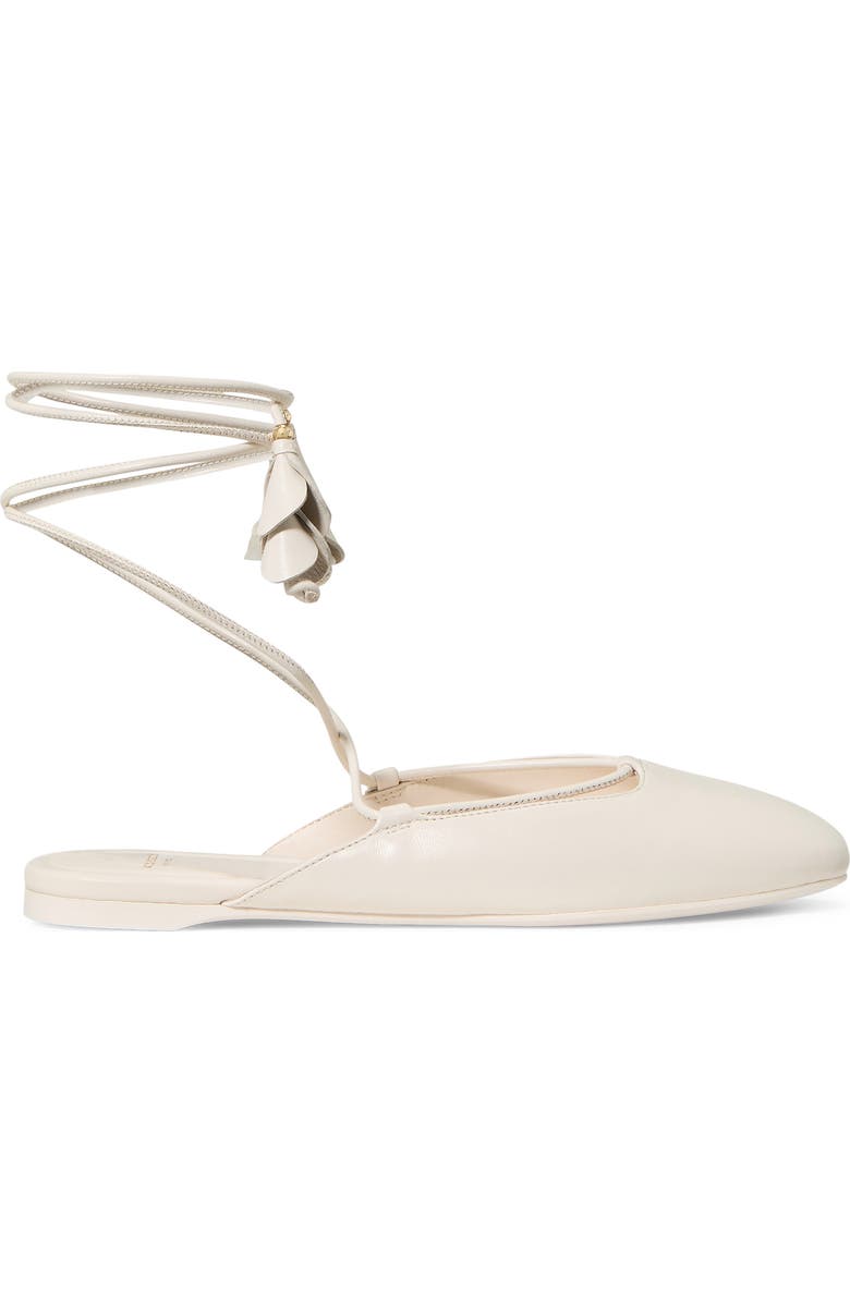 Kate Spade New York ankle wrap mule, Alternate, color, Cream.