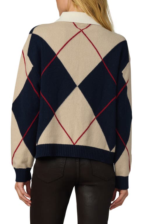 Joe's Jeans The Jude Collared Sweater In Multi