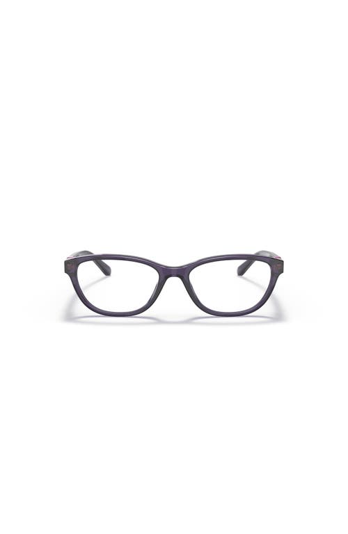 Polo Ralph Lauren 48mm Cat Eye Optical Glasses In Gray